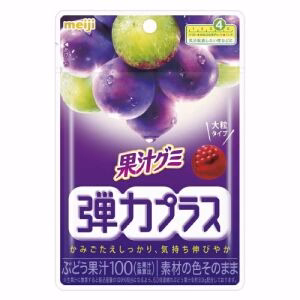Meiji Elasticity Plus Grape Gummy 48g