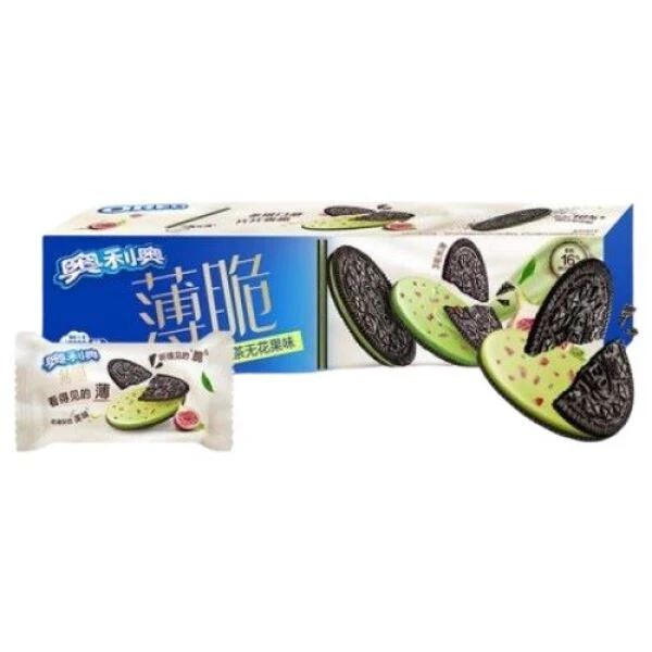 Oreo Crispy Thin Cookies Matcha Figs Flavor 95g