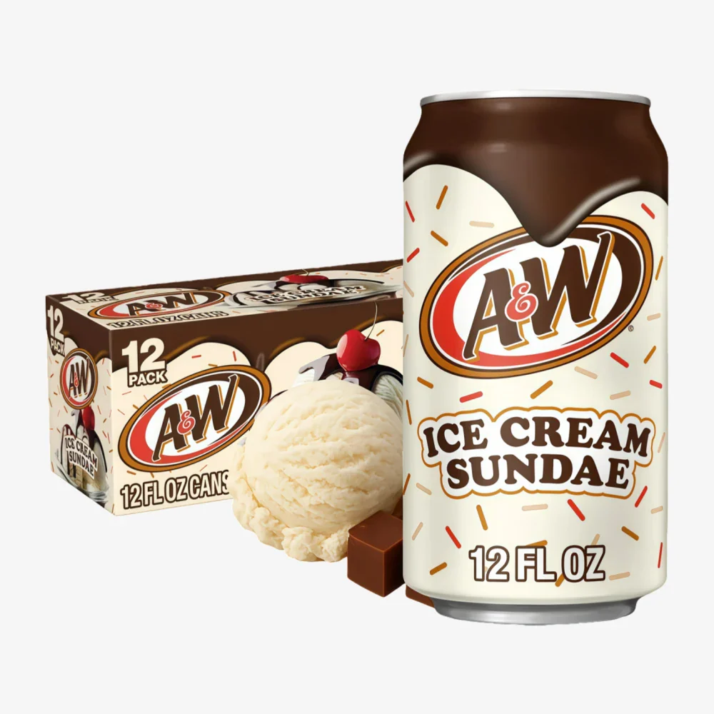 A&W Ice Cream Sundae Cans 355ml