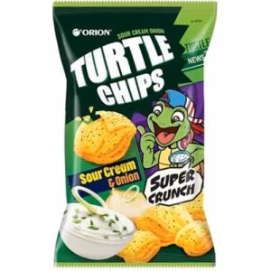 ORION Kkobuk Turtle Chips (Sour Cream & Onion Flavour) 160g