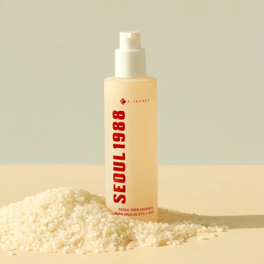 SEOUL 1988 Essence : Snail Mucin 97% + Rice 100ml