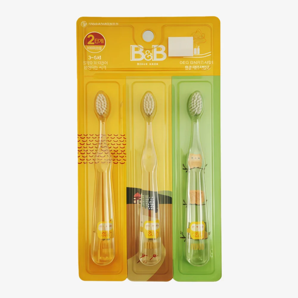 BNB ## Step 2 Toothbrush for Kids (3pcs)