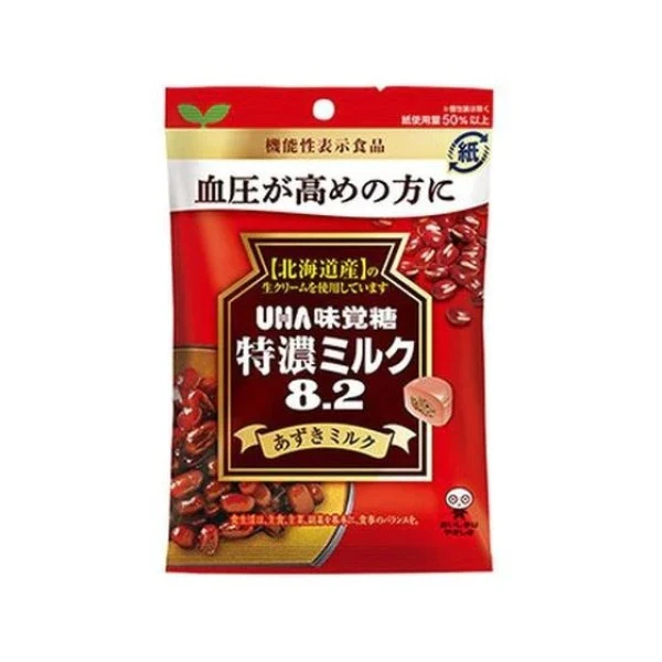 UHA 8.2 Milk Candy (Red Bean Flavor) 93g