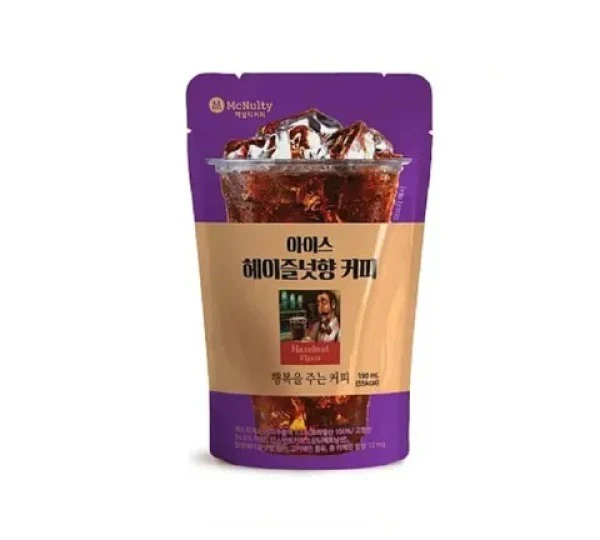 McNulty Iced Americano Hazelnut Pouch 190ml