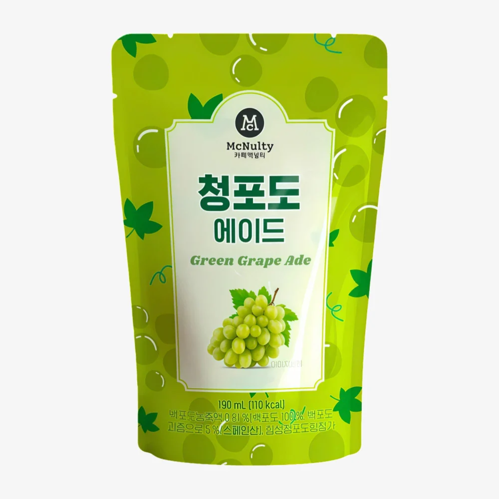 McNulty Korean Green Grape Ade 190ml