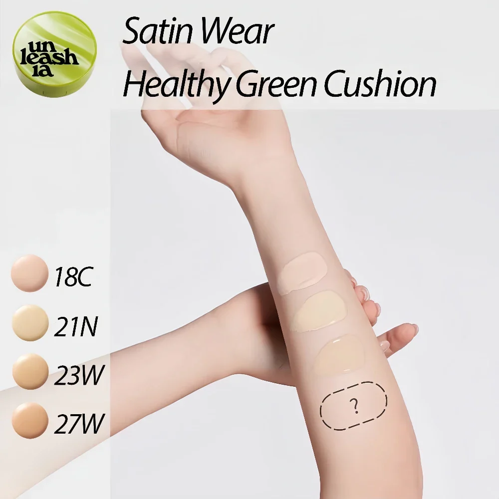 unleashia Satin Wear Healthy-Green Cushion 21N Eburnean