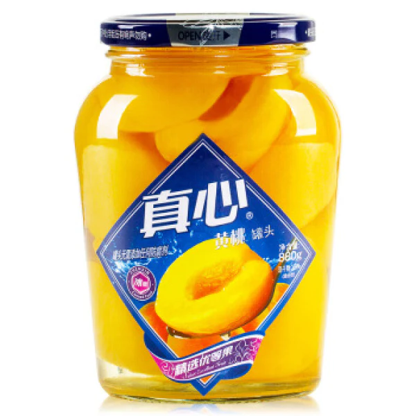 Zhenxin Canned Yellow Peach in Syrup 760g