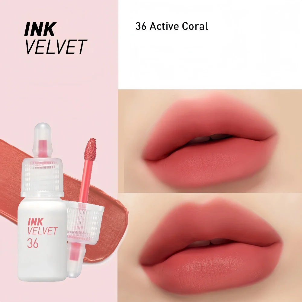 PERIPERA Ink Velvet Lip Tint 036 Active Coral