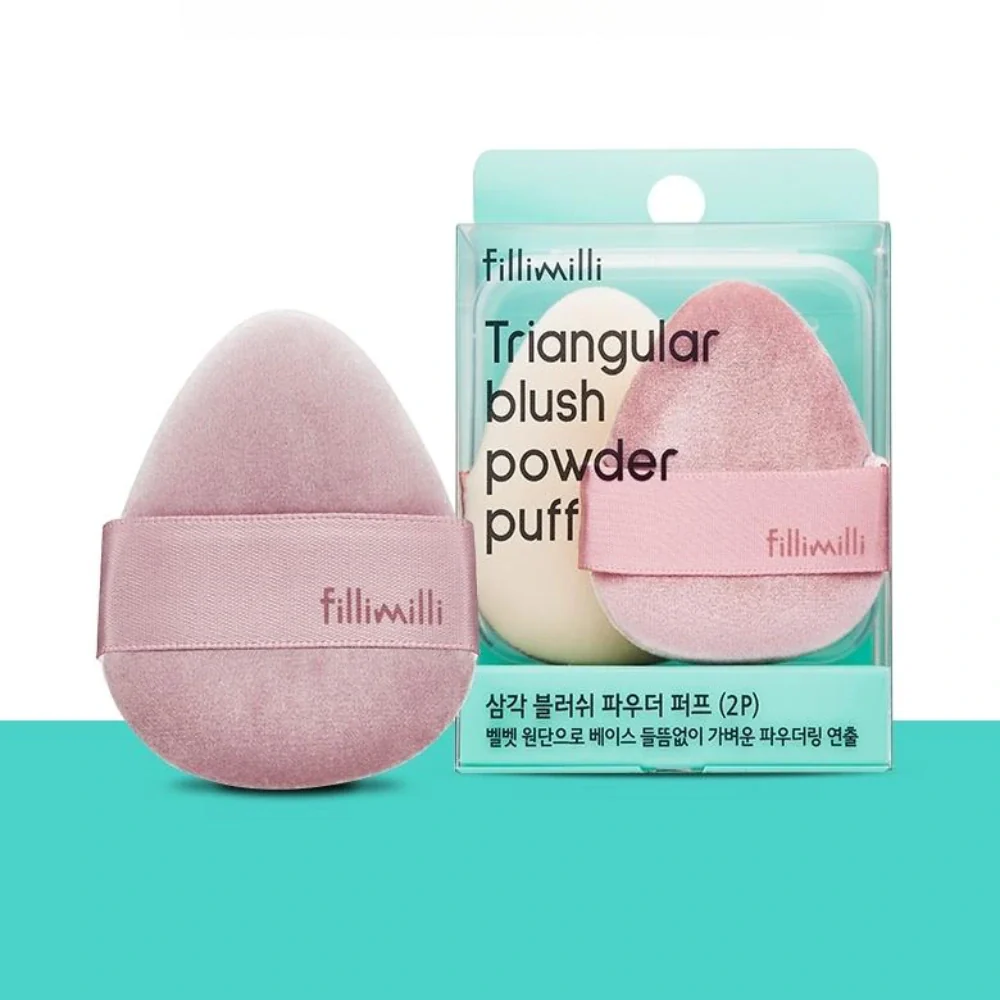 OLIVE YOUNG Fillimilli Triangular Blush Powder Pull 2pcs