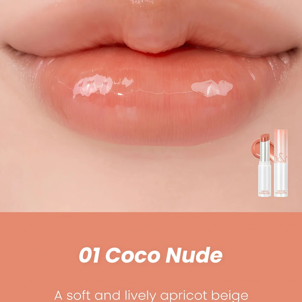 ROMAND Glasting Melting Balm 01 Coco Nude