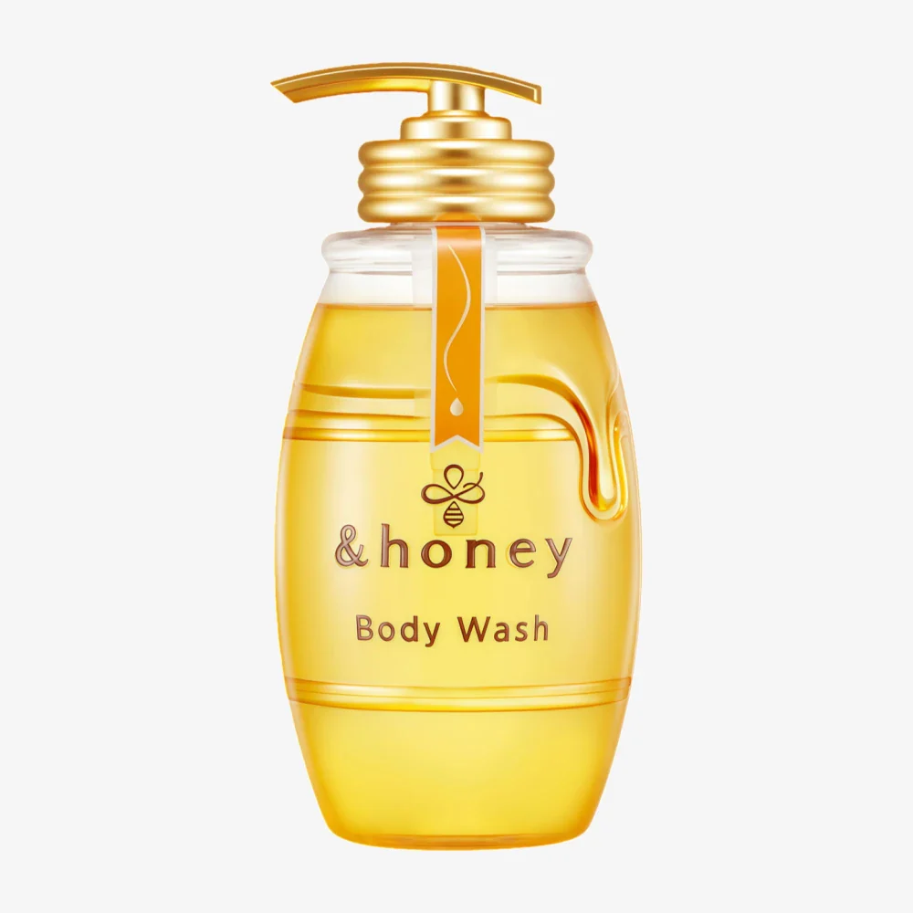 & HONEY Deep Moist Gel Body Wash 500ml