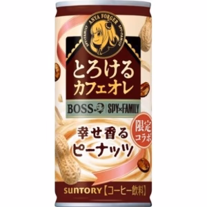 SUNTORY Boss Spy X Family Coffee Peanut Flavor 185g