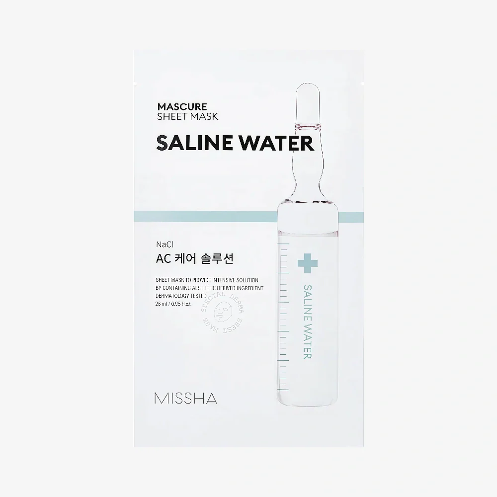 MISSHA Mascure AC Care Solution Sheet Mask Nacl 27ml