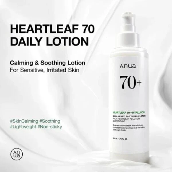 ANUA Heartleaf 70 Daily Relief Lotion(No Longer Uses!!!!)