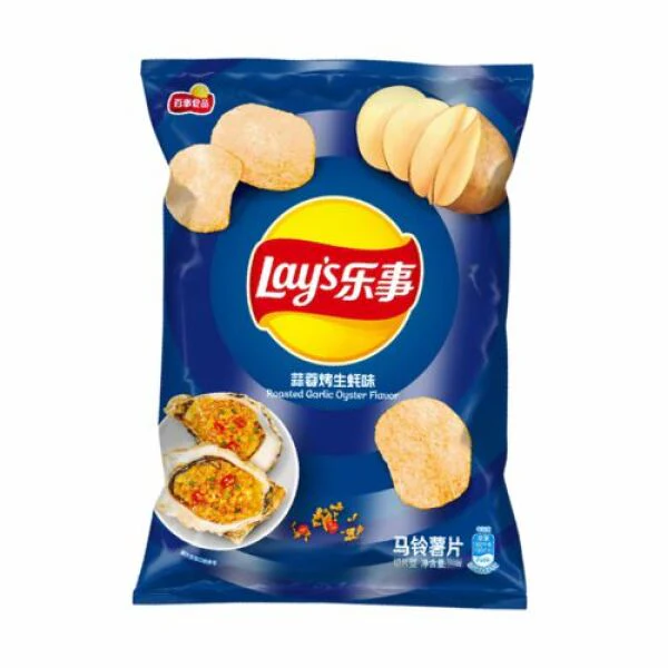 Lay's Potato Chips Roast Garlic Oyster Flavor 70g