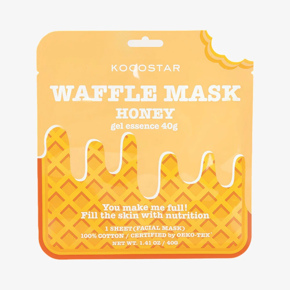 KOCOSTAR Waffle Mask Honey