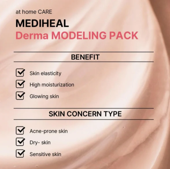 MEDIHEAL Derma Modeling Pack Mega Set Collagen (5 Sheets)