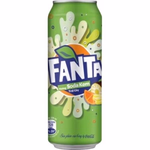 Fanta Cream Soda Can 320ml