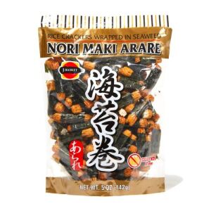 NORIMAKI Arare Rice Crackers Wrapped In Seaweed 142g