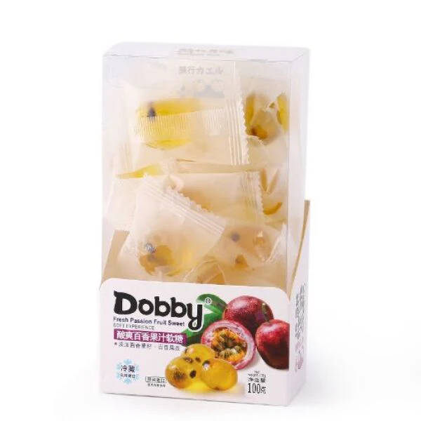 Dobby Fruit Juice QQ Candy Passion Fruit Flavor 100g