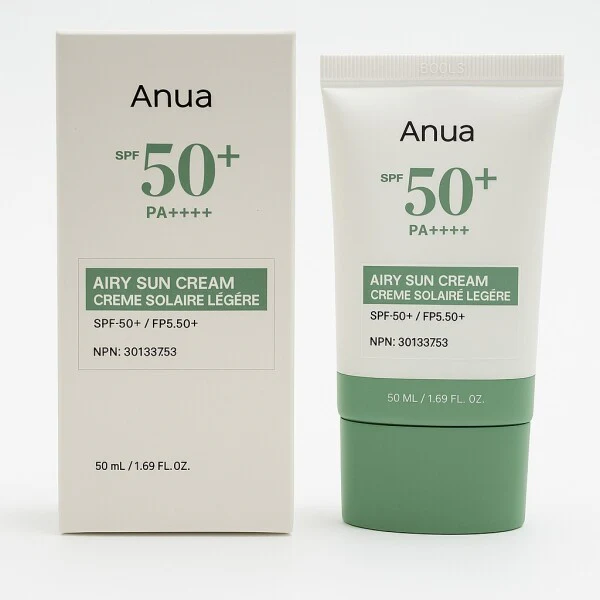 ANUA Airy Sun Cream SPF50+