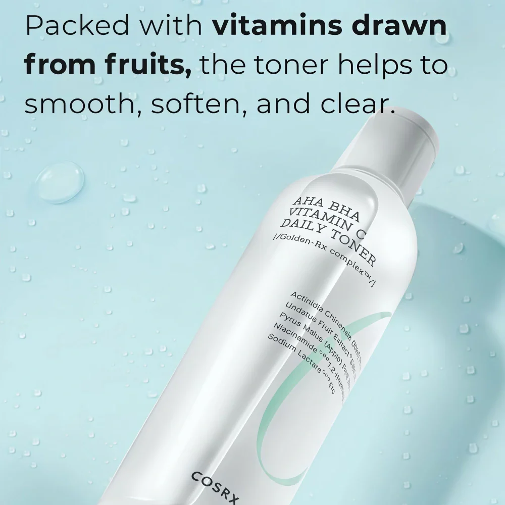 COSRX Refresh AHA BHA Vitamin C Daily Toner 280ml