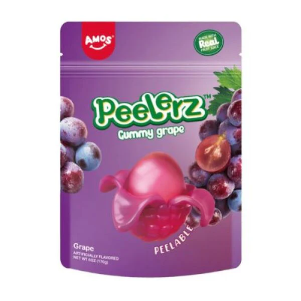 Peelerz Peelable Gummy Grape 170g
