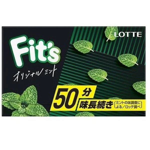 Lotte Fit's Chewing Gum Original Flavor 12 pieces
