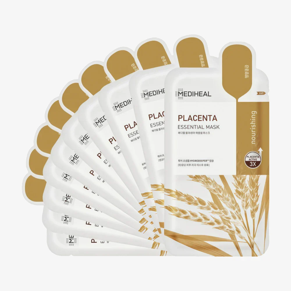 MEDIHEAL Essential Mask Placenta 10pcs