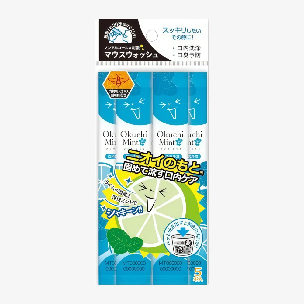 OKUCHI Mint Mouthwash 5pcs