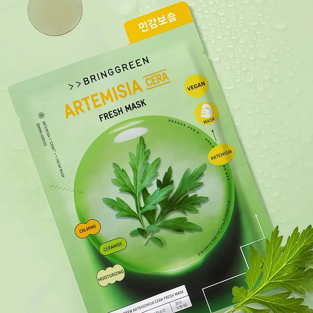 BRING GREEN Artemisia Fresh Mask 10 pcs
