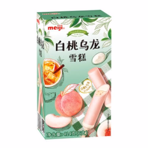 MEIJI Peach Oolong Flavor Ice Bar 69g*6