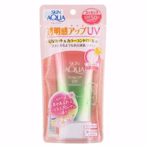 ROHTO SUNPLAY SKIN AQUA Tone Up UV Essence #Rose Aqua 80g