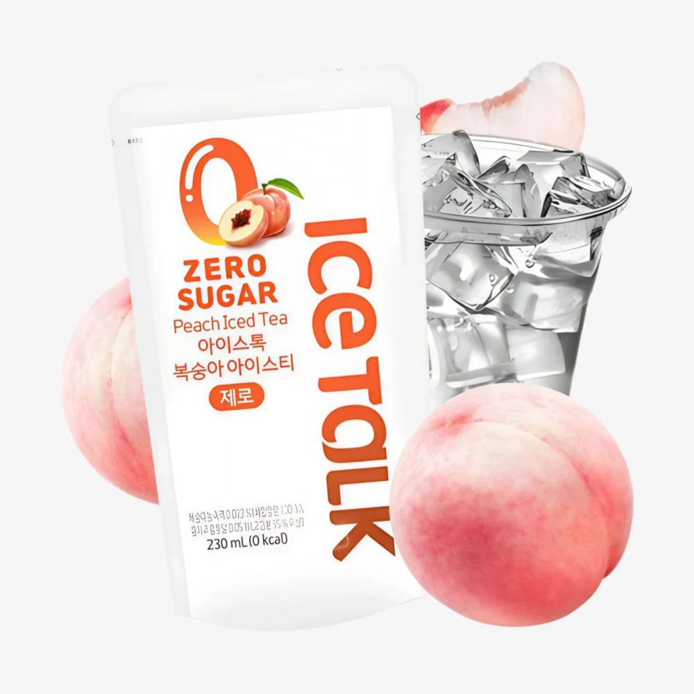 ICETALK Peach Iced Tea 230ml