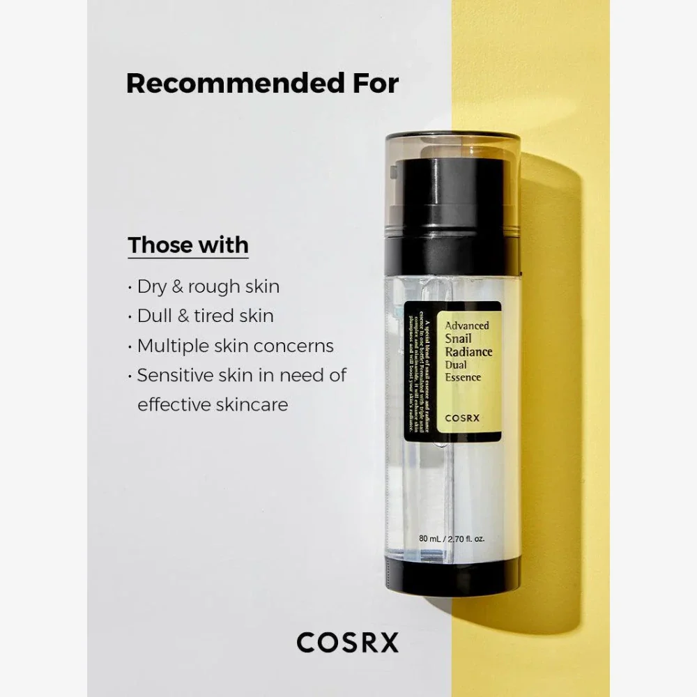 COSRX Advanced Snail Radiance Dual Essence 80ml