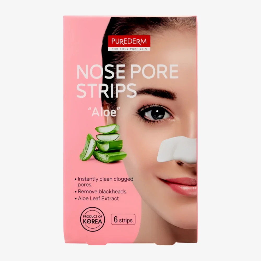 PUREDERM Nose Pore Strips Aloe 6 Strips