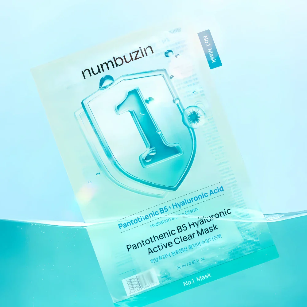 NUMBUZIN No 1 Pantothenic B5 Hyaluronic Active Clear Mask (4)