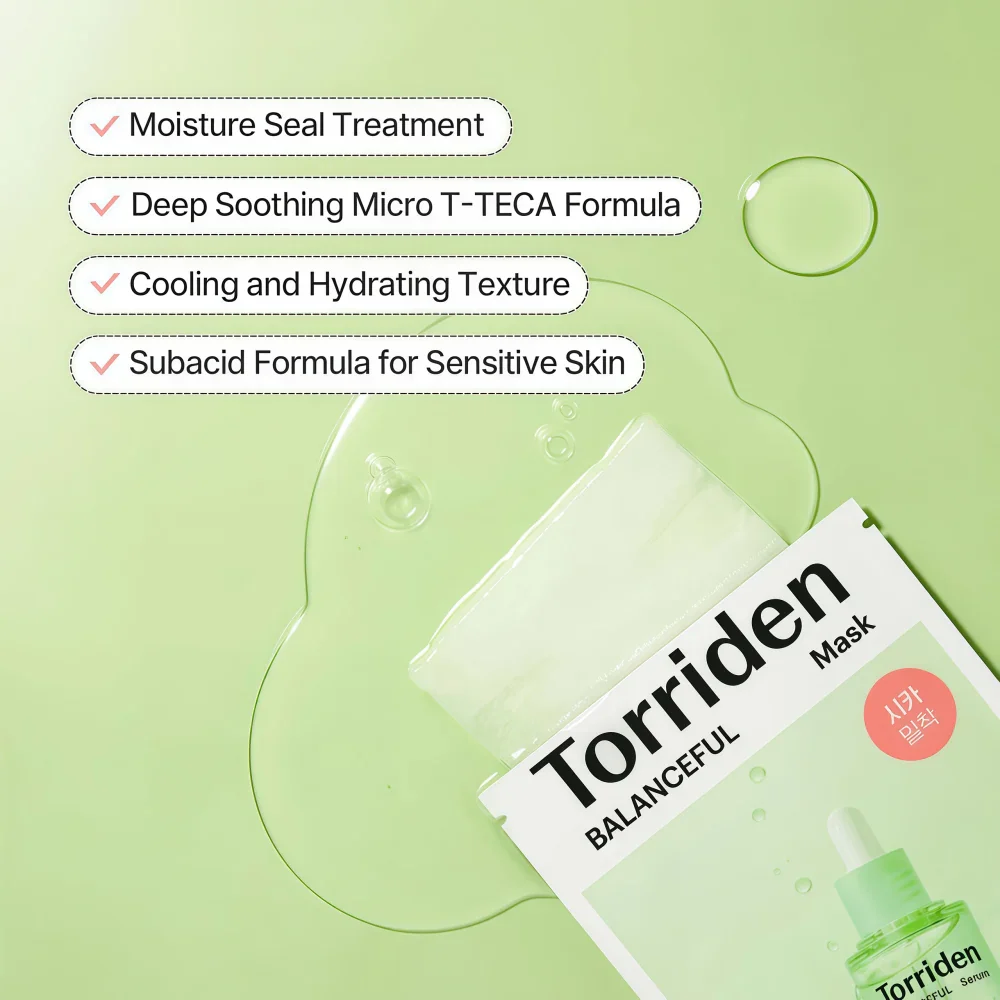 TORRIDEN Balanceful Cica Mask 10pcs