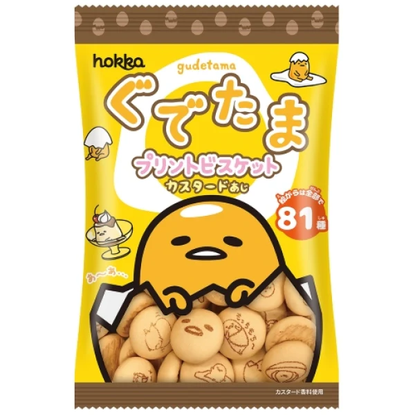 Hokka Gudetama Biscuit 60g