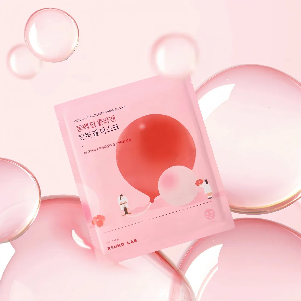 ROUND LAB Camellia Deep Collagen Firming Gel Mask (4)