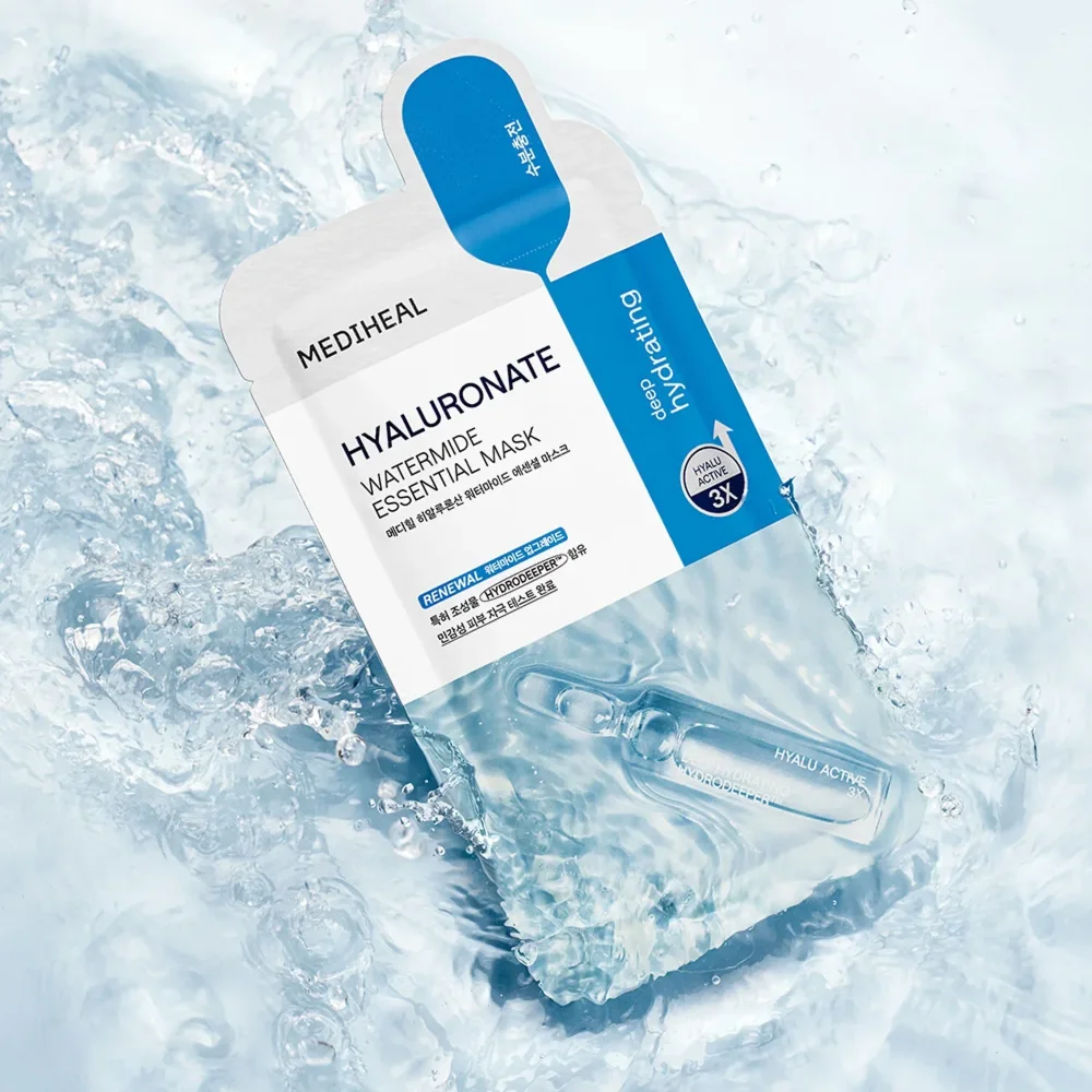MEDIHEAL Hyaluronate Watermide Essential Mask 1pc