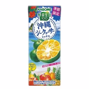 KAGOME Vegetable 100 Mixed Citrus Juice 200ml
