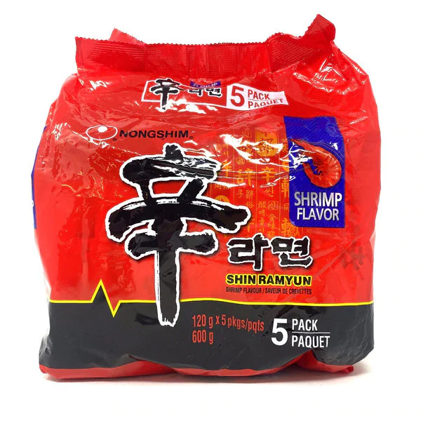 NS Shin Ramyun (Shrimp Flavor) 120g*5