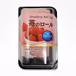 Monteur Strawberry Roll Cake 5PCS 168g
