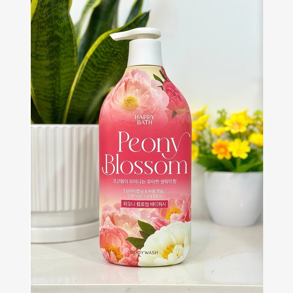 HAPPY BATH Body Wash Peony Blossom 900g