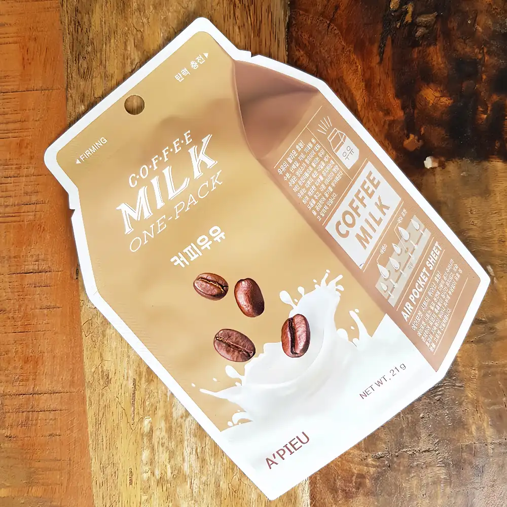 APIEU Milk Sheet Mask Coffee 1pc