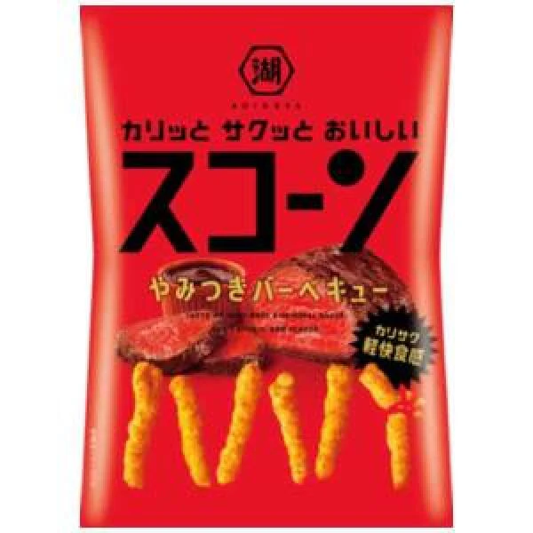 Koikeya Scone Yakitsuki BBQ Beef Corn Snack 78g