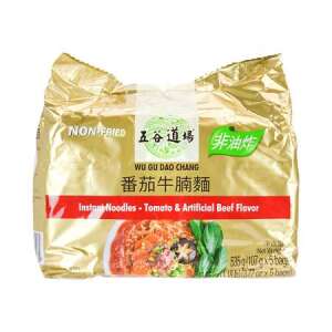 WUGUDAOCHANG TOMATO BEEF NOODLE 107g*5Bag