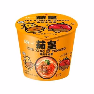 Uni-President Instant Noodle Tomato & Beef Soup Flavor 128g