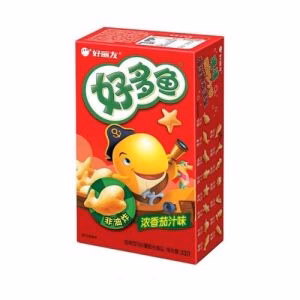 HAOLIYOU Seafood Shaped Crackers(Ketchup Flavor) 33g